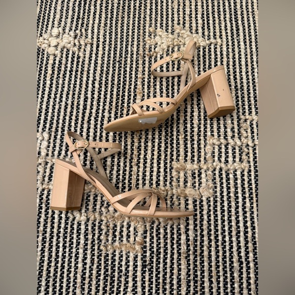 STUART WEITZMAN Starla Block Heel Strappy Sandals - Picture 6 of 11